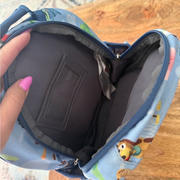 Mackenzie Mini Kids Blue Toy Story Backpack - Picture 3 of 4